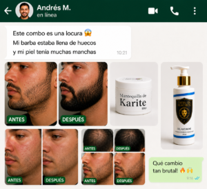 Mantequilla de karité y Bloqueador